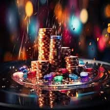 Antarmuka taruhan Speed Baccarat menampilkan pilihan pemain dealer dan seri